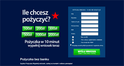 Desktop Screenshot of pozyczkabezbanku.pl